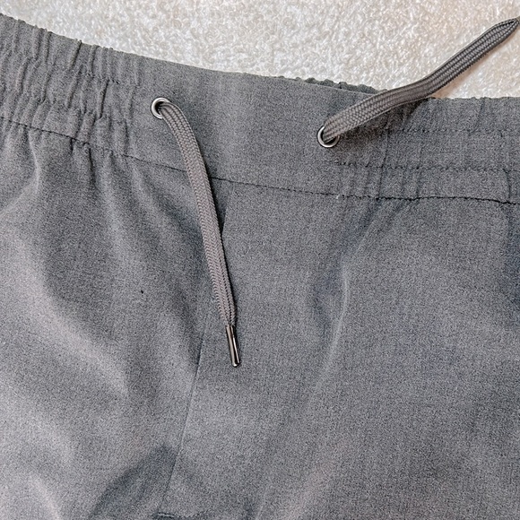 H&M Drawstring pull-on dress pants size S gray - Picture 2 of 4